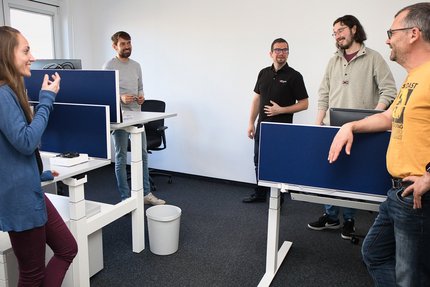 Teambesprechung der advanto Software GmbH
