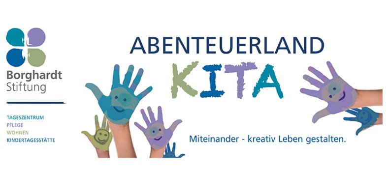 Logo von Kita „Abenteuerland“ der Borghardt Stiftung zu Stendal