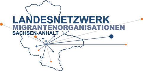 Logo Landesnetzwerk Migrationsorganisationen Sachsen-Anhalt e.V.