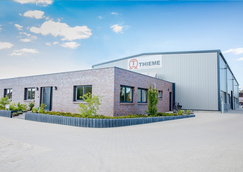 Firmengebäuder der THIEME Elektromaschinen GmbH & Co. KG
