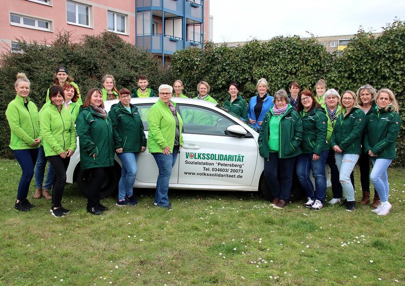 Team der Volkssolidarität Landesverband Sachsen-Anhalt e.V.  Regionalverband Halle-Saalekreis